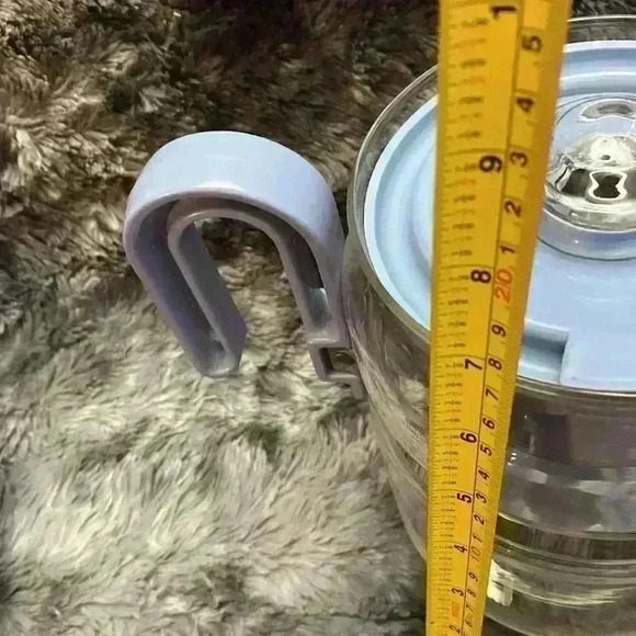 Vintage Gemco Glass Perk Percolator
USA 4 to 8 Cup Coffee  Maker Pot Blue - Picture 9 of 16